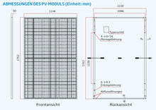 Lade das Bild in den Galerie-Viewer, 850W Balkonkraftwerk 2x 425W Trina Vertex S Modulen + Deye SUN-M80G3-EU mit NA-Schutz Box - NUR zur ABHOLUNG